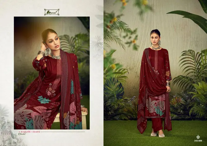 Saachi Sagun By Kesar Digital Printed Pashmina Dress Material Wholesale Shop In Surat
